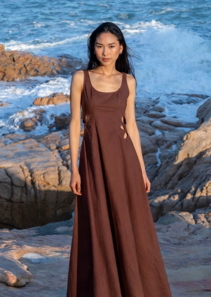 Iris Maxi Dress - Odd Orchid