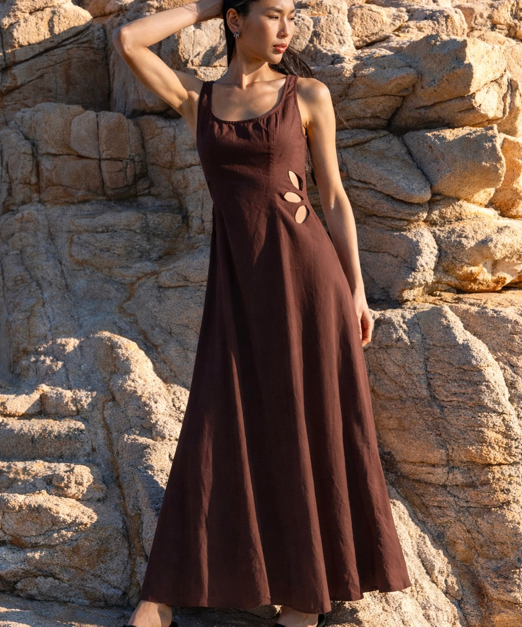 Iris Maxi Dress - Odd Orchid