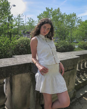 Karin Flower Skirt - Odd Orchid