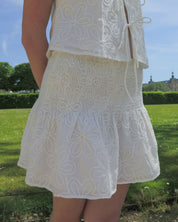 Karin Flower Skirt - Odd Orchid