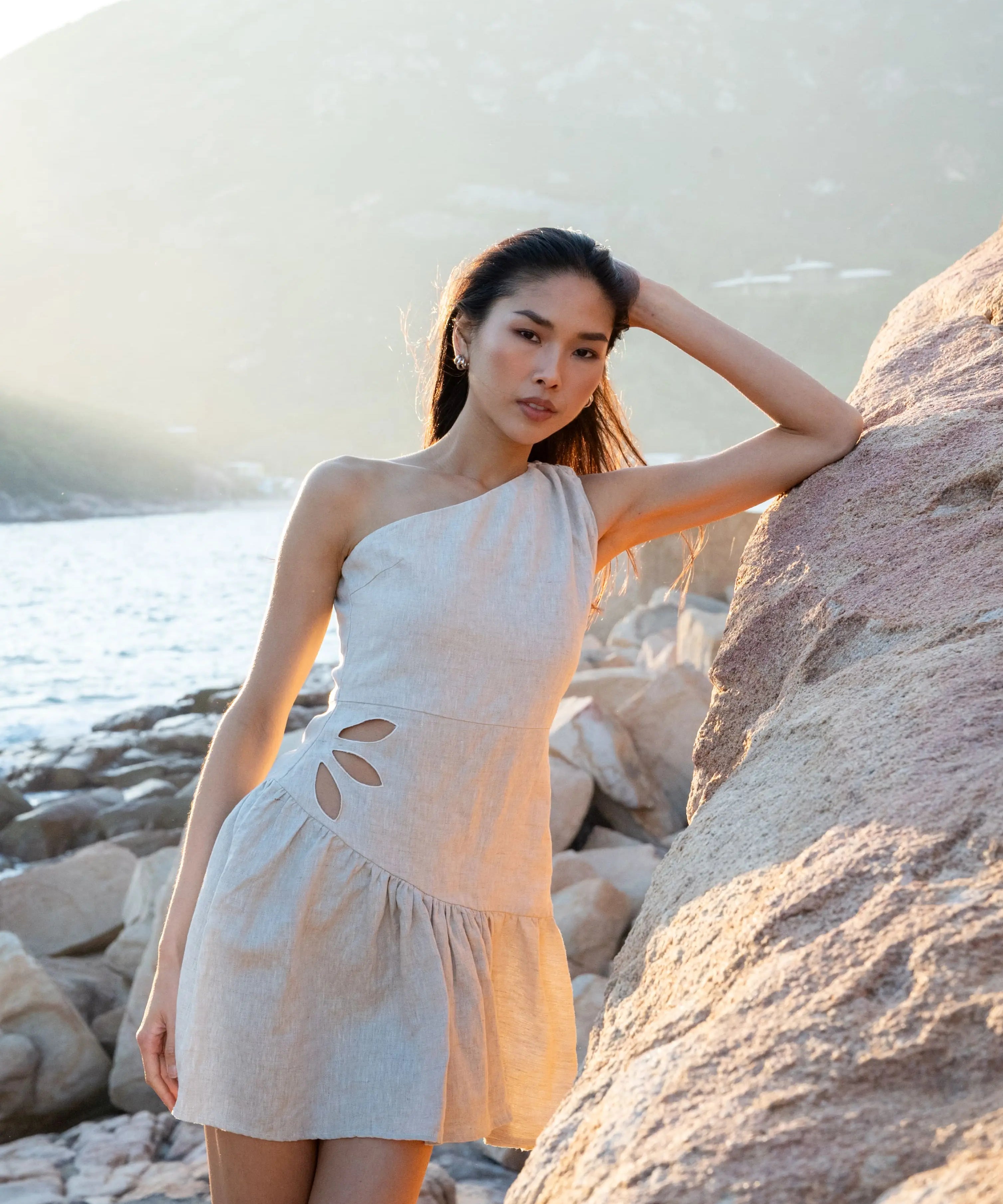 Rosie Mini Dress - Odd Orchid