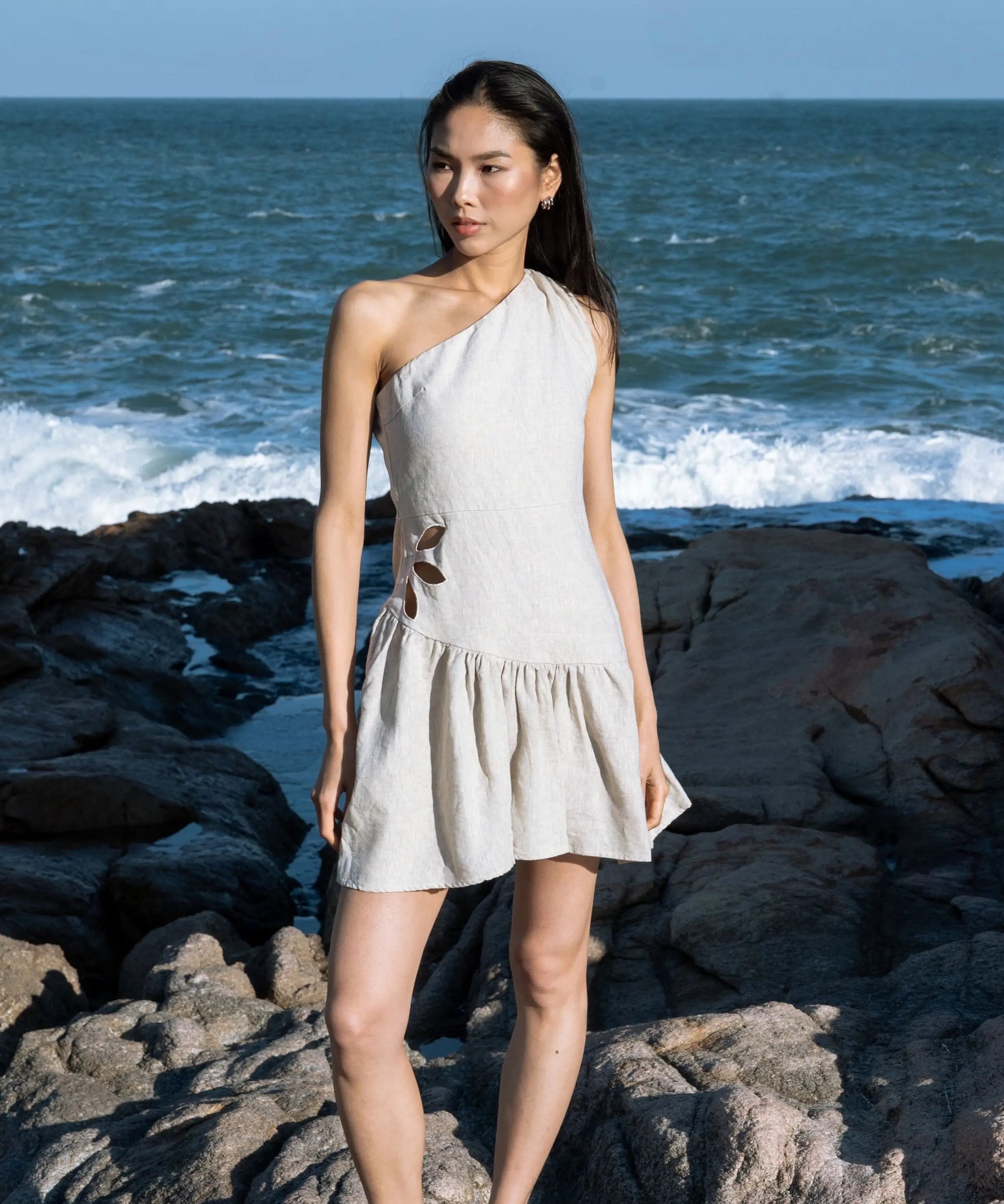 Rosie Mini Dress - Odd Orchid